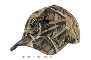 Mossy Oak 6 Panel Camouflage Cap (Domestic 5 Day Delivery)