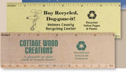 Recycled 6" Ruler