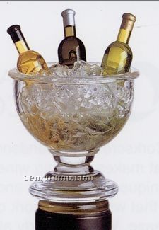 Acrylic Mini Big Wine Bowl Wine Chiller Bottle Stopper