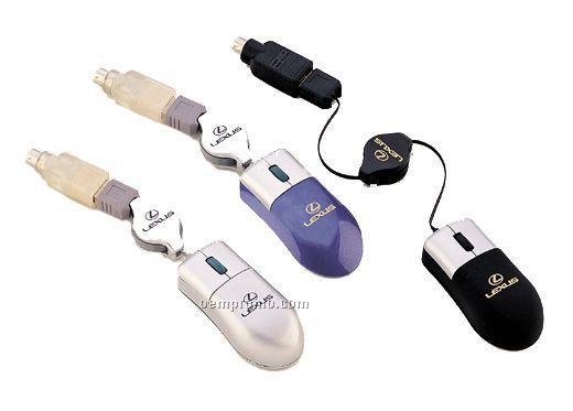 3"X1-3/8" Mini Optical Mouse W/USB & Ps 2 Combo Port
