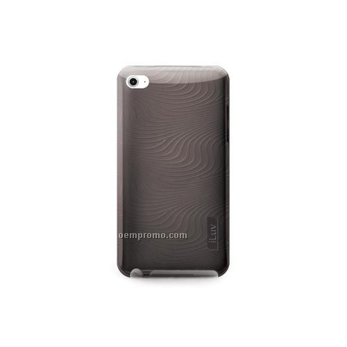 Iluv -iphone- Tpu (Thermo Polyurethane) Flexi-metallic Case With 3d Pattern