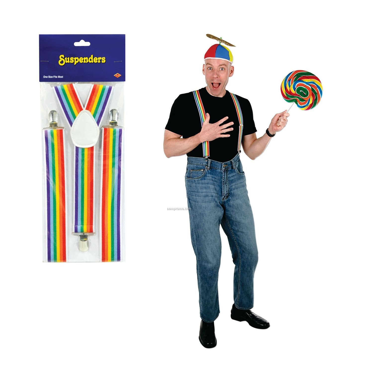 Rainbow Suspenders