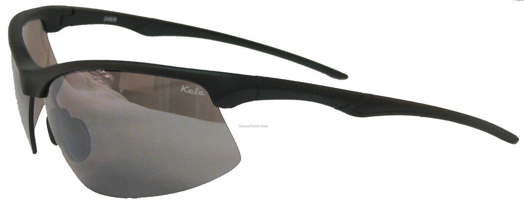 Wave Sunglasses - Gray Lens W/Matte Black Frame