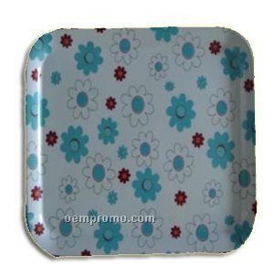 Melamine Plate - Flower Pattern