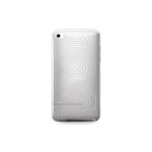 Iluv -iphone- Tpu (Thermo Polyurethane) Flexi-metallic Case With 3d Pattern