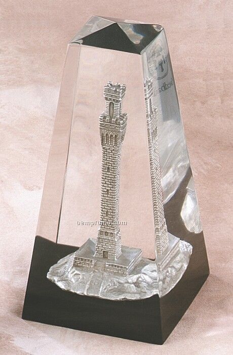 Lucite Obelisk Embedment (3 1/4