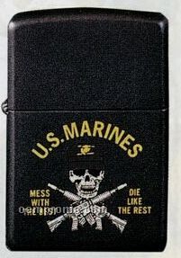 Marines Mess With The Best Military Zippo Lighter