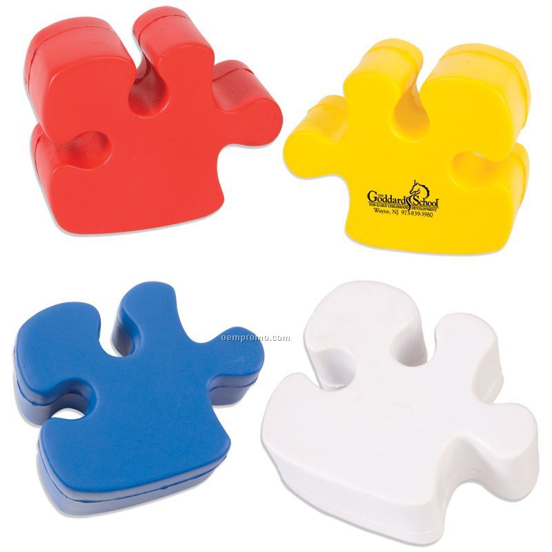 Puzzle Piece Squeeze Toy