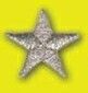 Suntex Stock Peel & Stick Embroidered Applique - Silver Star