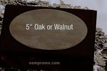 Create Your Own Magnetic Sculptures W/ 5" Oak Or Walnut Base