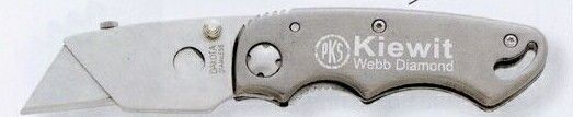 Dakota Razor Sharp Utility Knife (Gray)