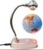 Floating Magnetic Globe W/ Base & Arm