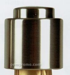 Metalla Stainless Steel Push Button Champagne Bottle Stopper