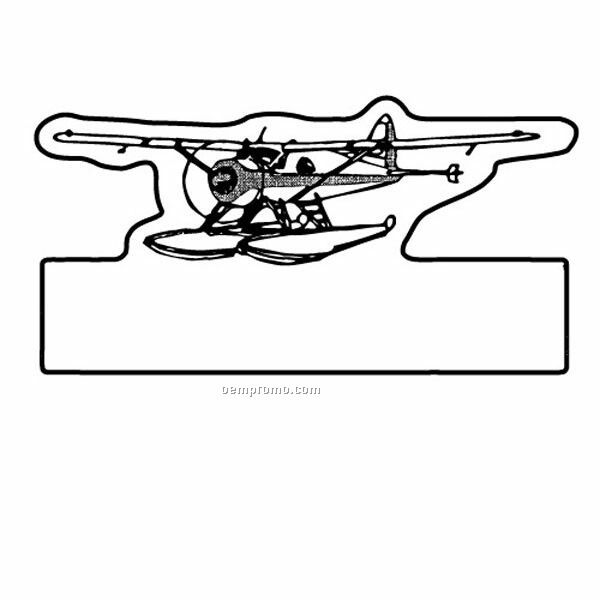 Stock Shape Airplane Recycled Magnet (1 13/16