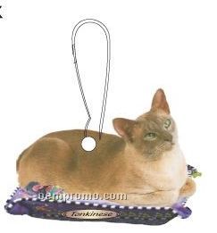 Tonkinese Cat Zipper Pull