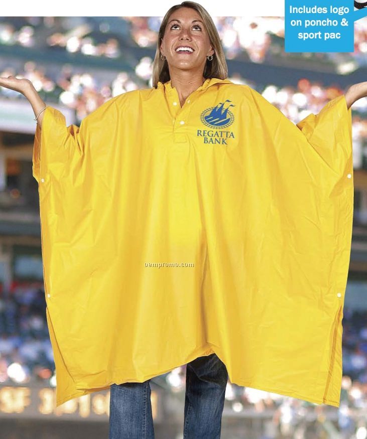 Eco-friendly Poncho In A Pac