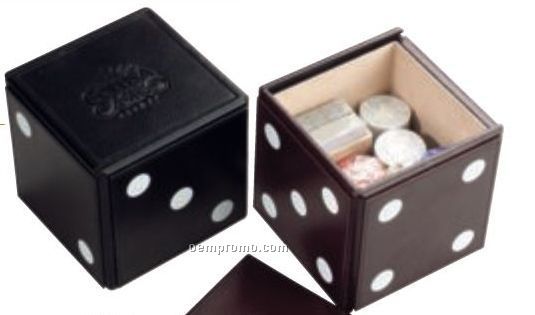 The Player Leather Box & Poker Game