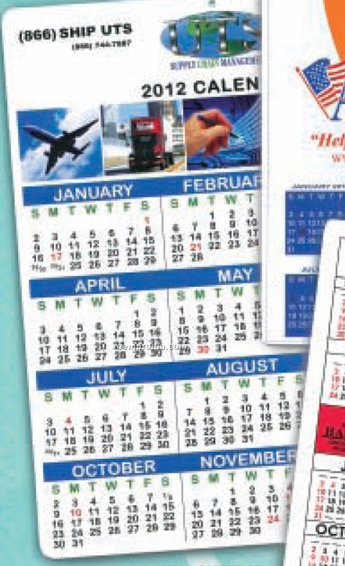 Wall Calendar - Year At A Glance