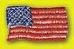 Suntex Stock Peel & Stick Embroidered Applique - American Flag