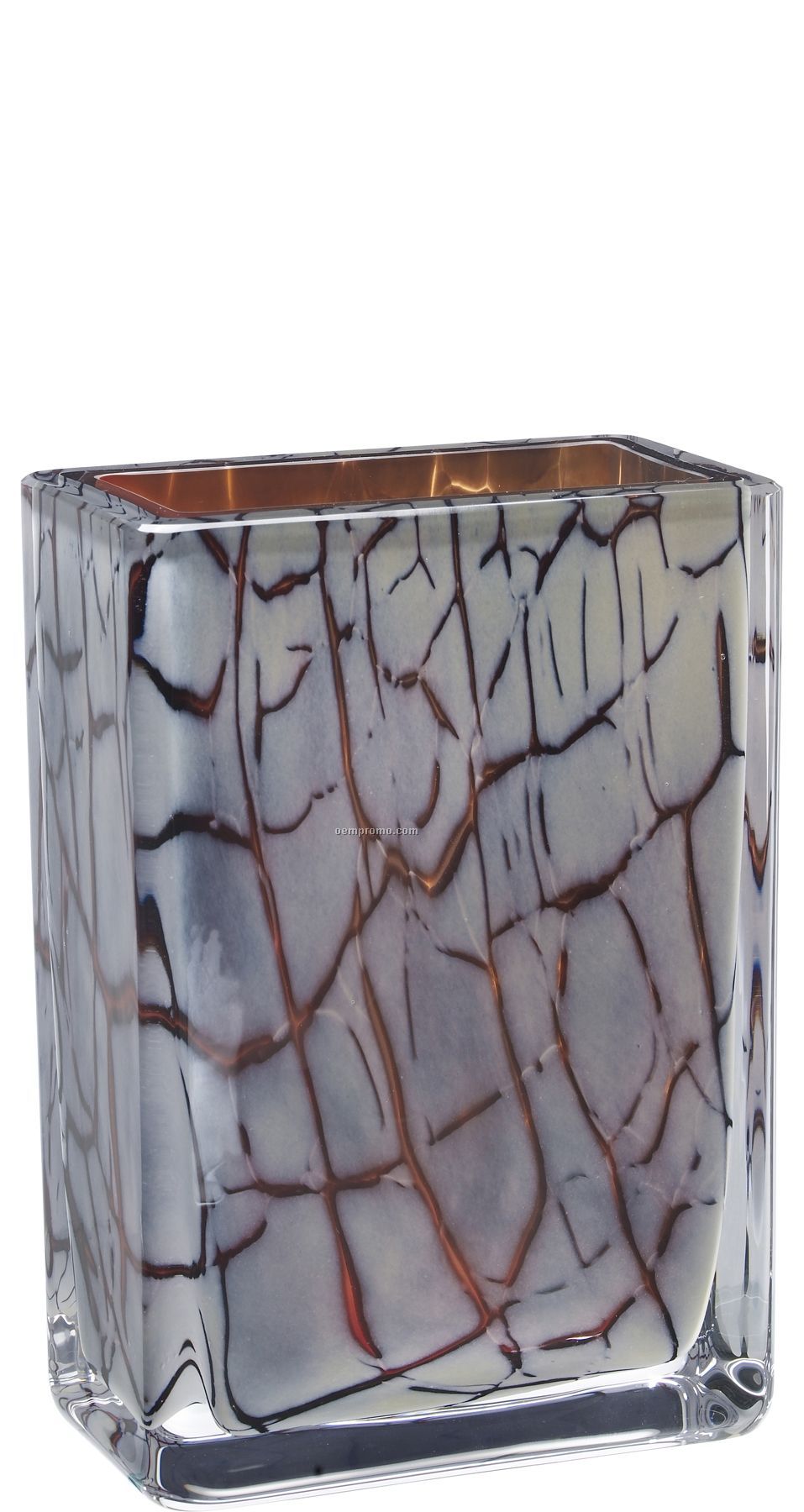 Club Glass Vase By Ludvig Lofgren (8 5/8"X5 7/8")