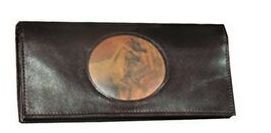 Equestrian Collection Leather Wallet