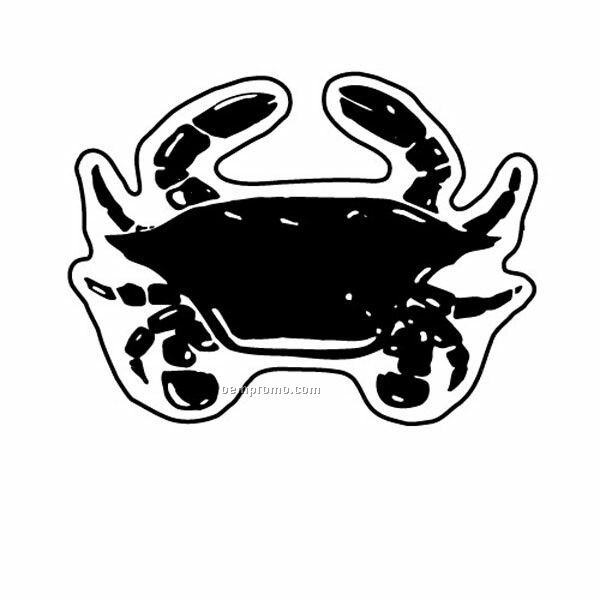 Stock Shape Crab Recycled Magnet