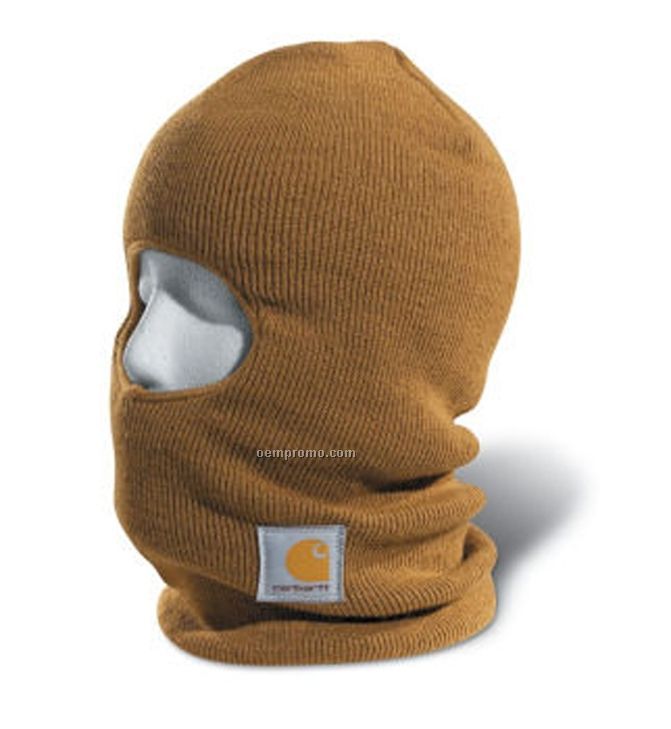 Carhartt Acrylic Knit Face Mask Hat W/ Thinsulate Lining