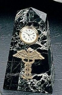 Medical Marble Clock