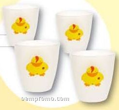 Sheriff Duck 4 Piece Cup Set