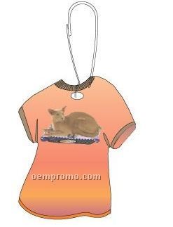Oriental Shorthair Cat T-shirt Zipper Pull