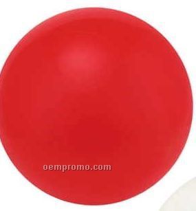 16" Inflatable Solid Red Beach Ball