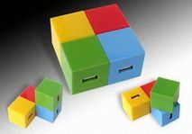 Colorful USB Hub (Cube)