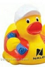 Construction Worker Rubber Duck