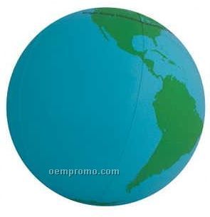 16" Inflatable Globe Earth Ball