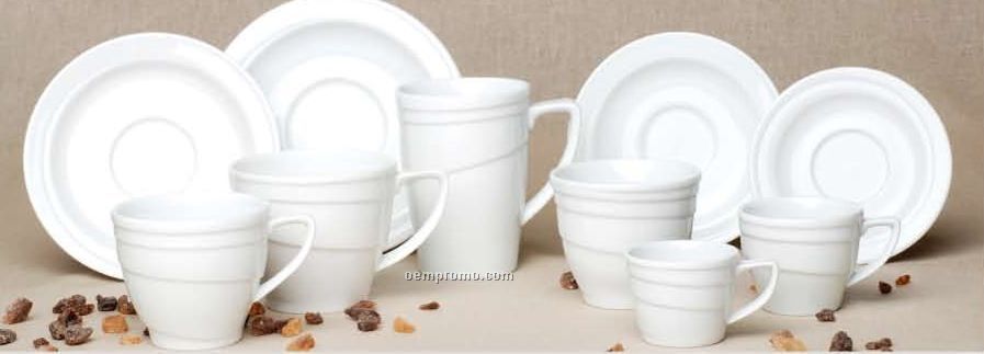 Elan Porcelain Breakfast Cup & Saucer