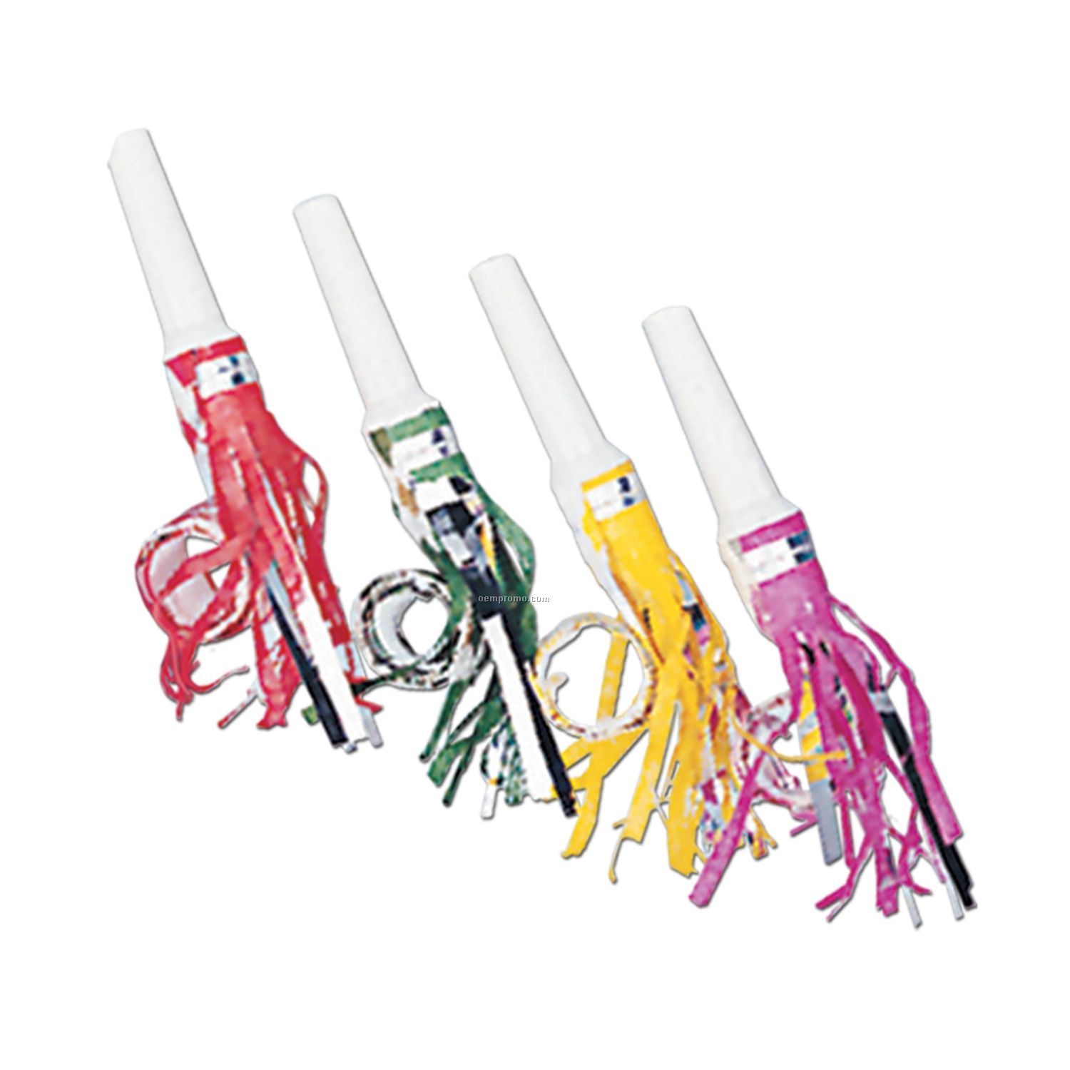 Fringed Party Blowout Noise Makers