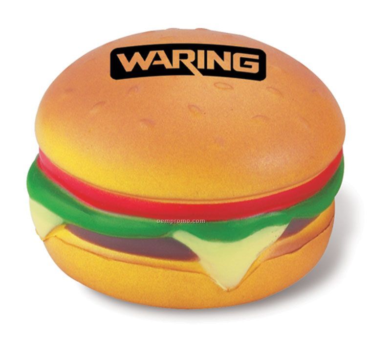 Hamburger Squeeze Toy