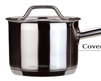 Hotel Line Covered Deep Saucepan W/ Stainless Steel Cover (6-1/4