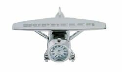 Single Wing Airplane Mini Clock