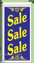 Stock Ground Banner & Frame (Sale Sale Sale) (14"X30")