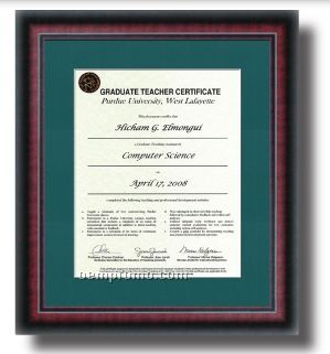 Certificate & Photo Frame (12