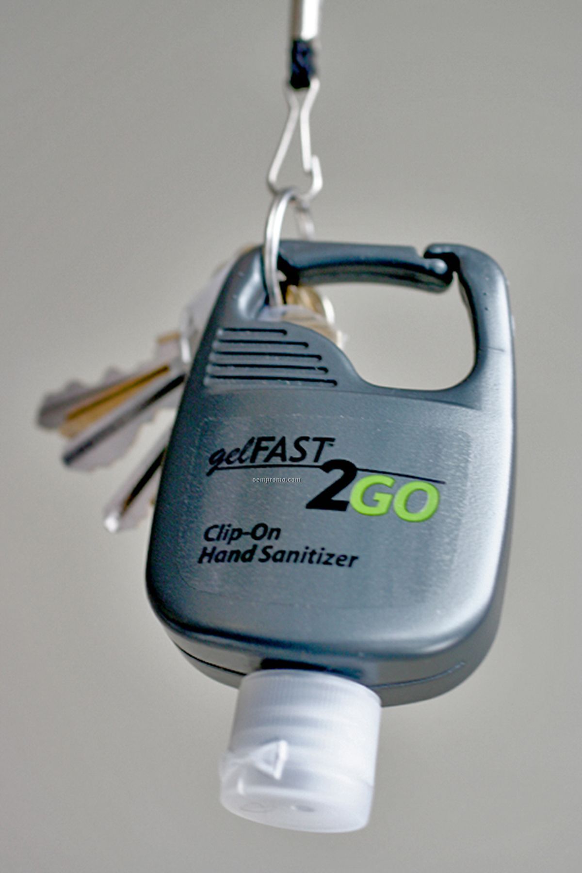 Gelfast 2go Hand Sanitizer - Metallic Charcoal Grey