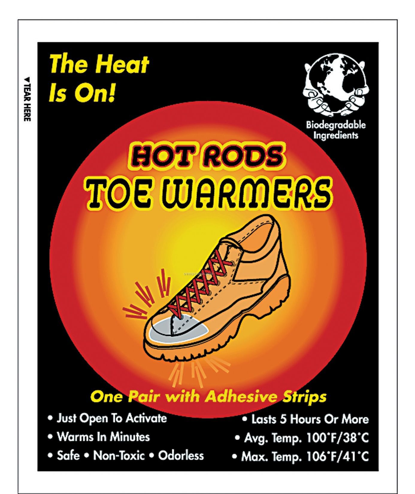 Hot Rods Warming Packs - Toe Warmers