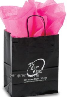 Hot Stamped Claycoated Paper Shopping Bag (16"X6"X12")
