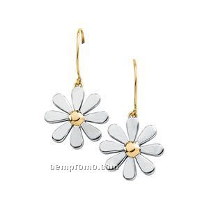 14ktt Flower Earrings