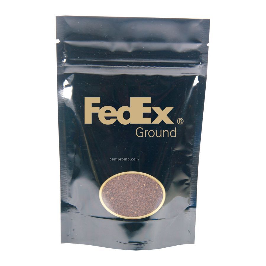 4 Oz. Black Ground Coffee Bag