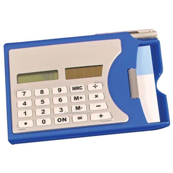 Business Card Holder/ Solar Calculator (Blank)