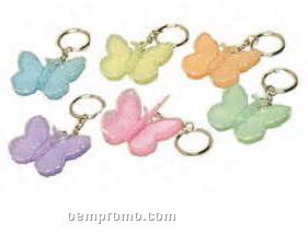 Butterfly Key Chain W/ Lip Balm