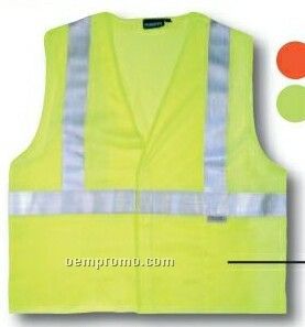 S15 Aware Wear Class 2 Mesh Safety Vest W/ Reflective Tape