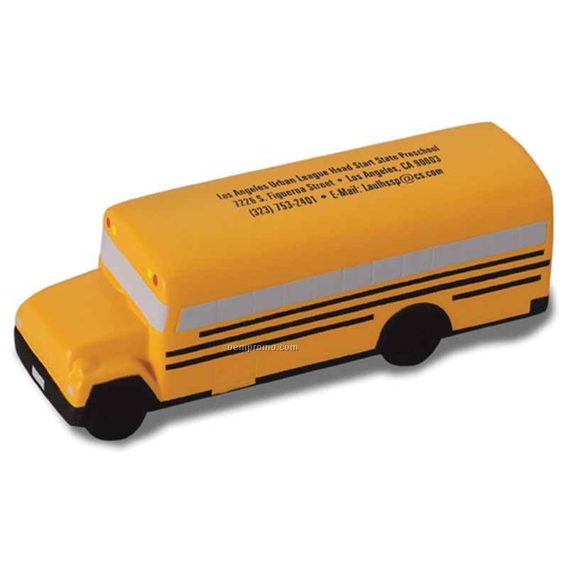 School Bus Squeeze Toy